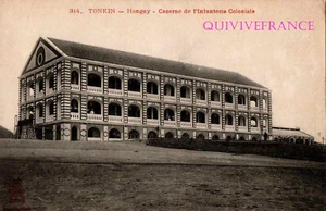 CP3025 - Postcard Tonkin Hongay Barracks OF THE EAST PRUSSIAN INFANTRY Colonial - Picture 1 of 2