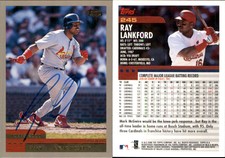 Ray Lankford Signed 2000 Topps #245 Card St. Louis Cardinals Auto AU