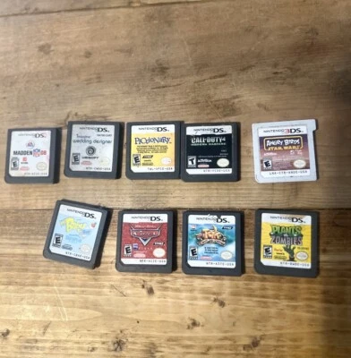 9 Nintendo Ds  & 3DS Lot Games Madden 08 Call Of Duty 4  (a7) - Image 1 of 4