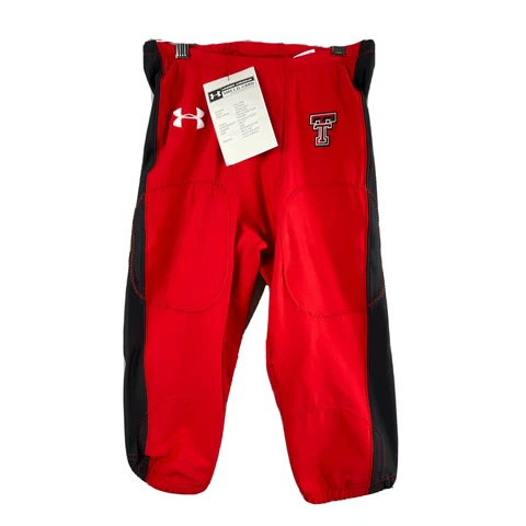 Under Armour Texas Tech Raiders Team Conquer Football Game Pant Men's L UF037PM Cover
