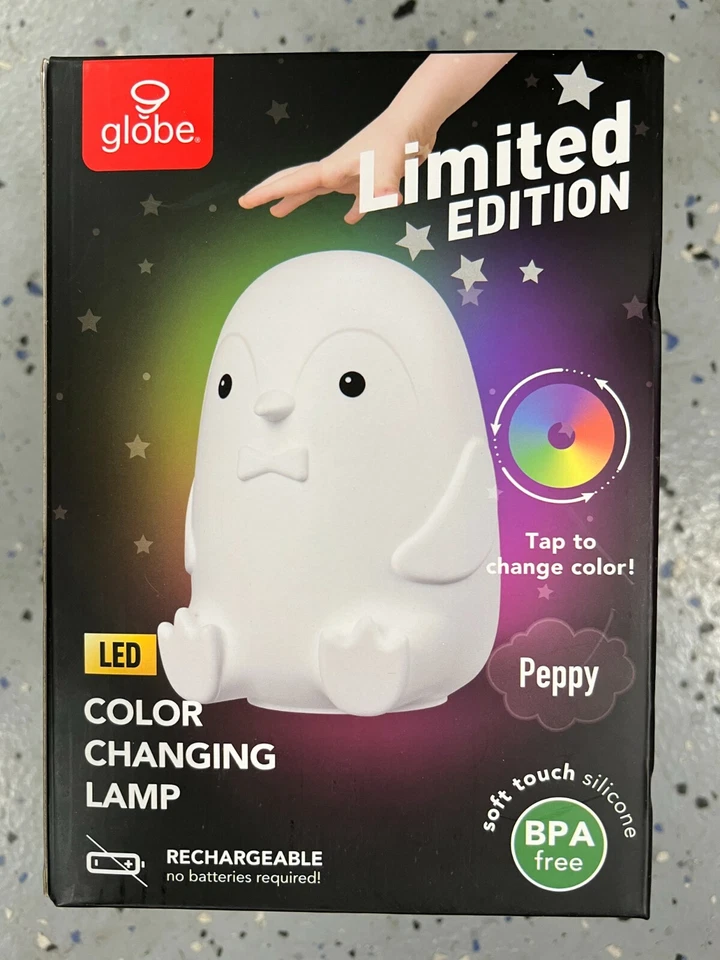 Globe (Limited Edition) LED Color Changing Lamp "Peppy" the Penguin