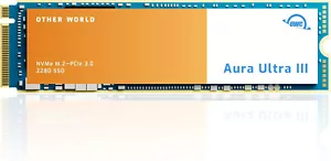 SSD OWC 2TB Aura Ultra III NVMe M.2 2280 PCIe 3.0 per UGREEN NASync DXP4800 Plus - Foto 1 di 7