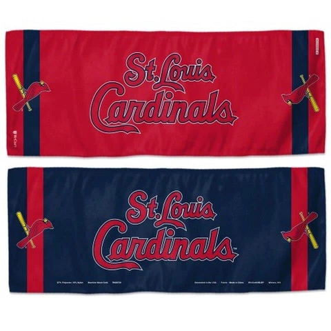 St Louis Cardinals 12x30 Cooling Towel [NEW] MLB Wrap Cold Cool Hot Cover