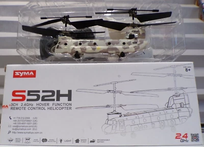 SYMA Remote Control Helicopter, S52H Military Transport RC Helicopter - Image 1 of 4