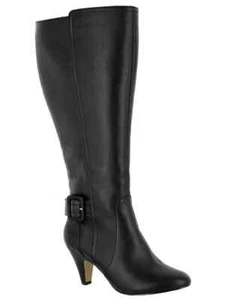Bella Vita Women's Troy II Tall Dress Boots (Black, 7.5 Wide - Picture 1 of 5