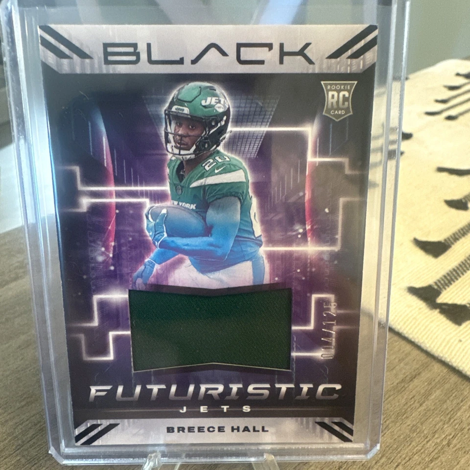 2022 panini black futuristics Breece hall /125 - Image 1 of 2