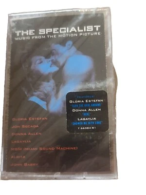 The Specialist Soundtrack Cassette SEALED w/ Hype Gloria Estefan John Barry  - Image 1 of 4