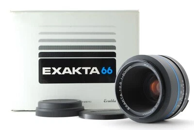 Rare!!【UNUSED IN BOX】Exakta 80mm F/2.8 MC Lens for 66 From  JAPAN - Image 1 of 4