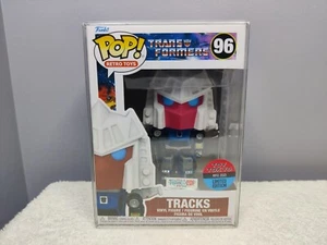 Funko Pop Retro Toys Transformers Tracks Giocattolo Tokyo Esclusivo ECCC NYCC 2021 #96 - Foto 1 di 8