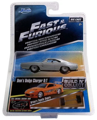 Jada 14026-W2 1:55 Scala Fast & Furious Pressofuso DI DOM Dodge Charger Bare - Immagine 1 di 4