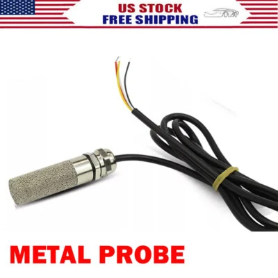 Sensor de temperatura y humedad DC 5V-28V sonda impermeable de metal RS485 HOT Foto 1 de 4