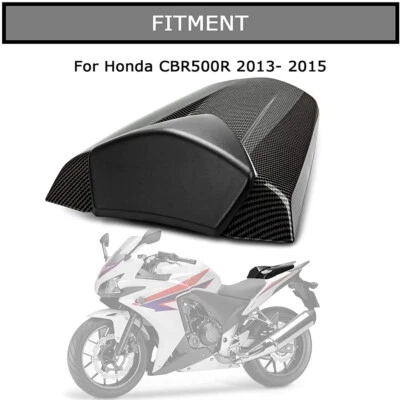 For Honda CB500F CB500X CBR500R 2013-2015 Carbon Rear Seat Cover Cowl Fairing  Foto 1 de 4