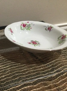 Bellaire China Petite Japan Rosen PattN Platin EINE MÜSLISCHALEN SUPPENSCHÜSSELN 7,5' EXL - Bild 1 von 5