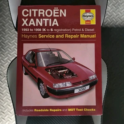Citroen Xantia (Petrol & Diesel) Haynes Workshop Manual 1993-2001 - Image 1 of 2
