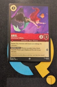 Ariel - Adventurous Collector 107/204 Fabled Foil Super Rare Disney Lorcana - Picture 1 of 3