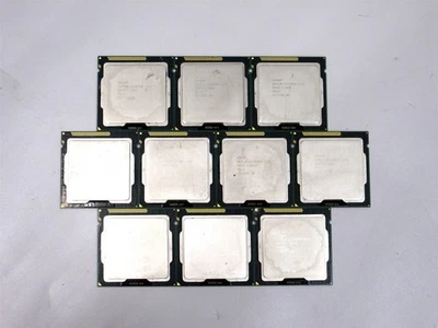 Lote de 10 CPU Intel Celeron G530 Sandy Bridge (SR05H) 2,4 GHz 5 GT/s LGA1155 Foto 1 de 3