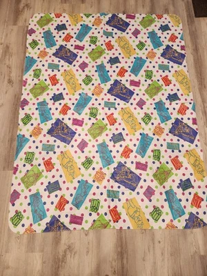 Vintage Winnie The Pooh Birthday Party Vinyl Flannel Back Table Cloth 67"x50" - Image 1 of 4