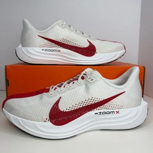 Nike Pegasus Plus White/University Red Size 11.5 Men Running Shoes - Picture 1 of 8