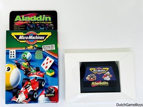 Nintendo Nes - Micro Machines - Aladdin - Compact Cartridge - NEW
