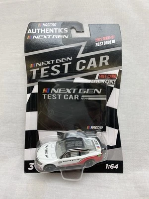 NASCAR Authentics следующее поколение 2022 волна 1 TOYOTA CAMRY тест автомобиля литой 1:64 - Изображение 1 из 2
