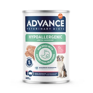 ADVANCE veterinary diets hypoallergenic al maiale 400 gr. , alimento per cani - Foto 1 di 1