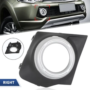 Front Right Fog Light Lamp Surround For Mitsubishi L200 Triton MQ MR 2015-2018 - Picture 1 of 12