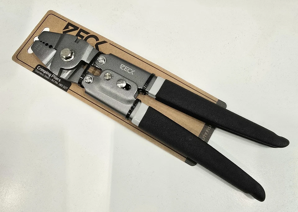 Zeck Crimping Pliers Klemmhülsenzange Crimpzange Quetschhülsenzange Waller Hecht - Bild 1 von 1