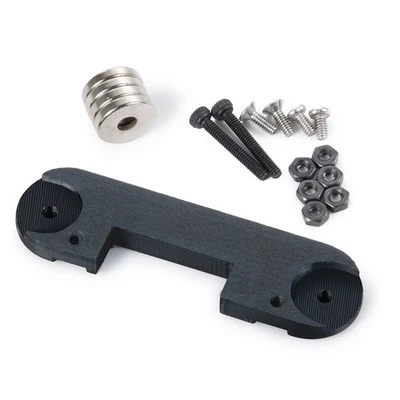 Carbon Fiber Body Shell Mount Magnet Bracket for 1/24 RC SCX24 90081 AXI00002 - Image 1 of 4