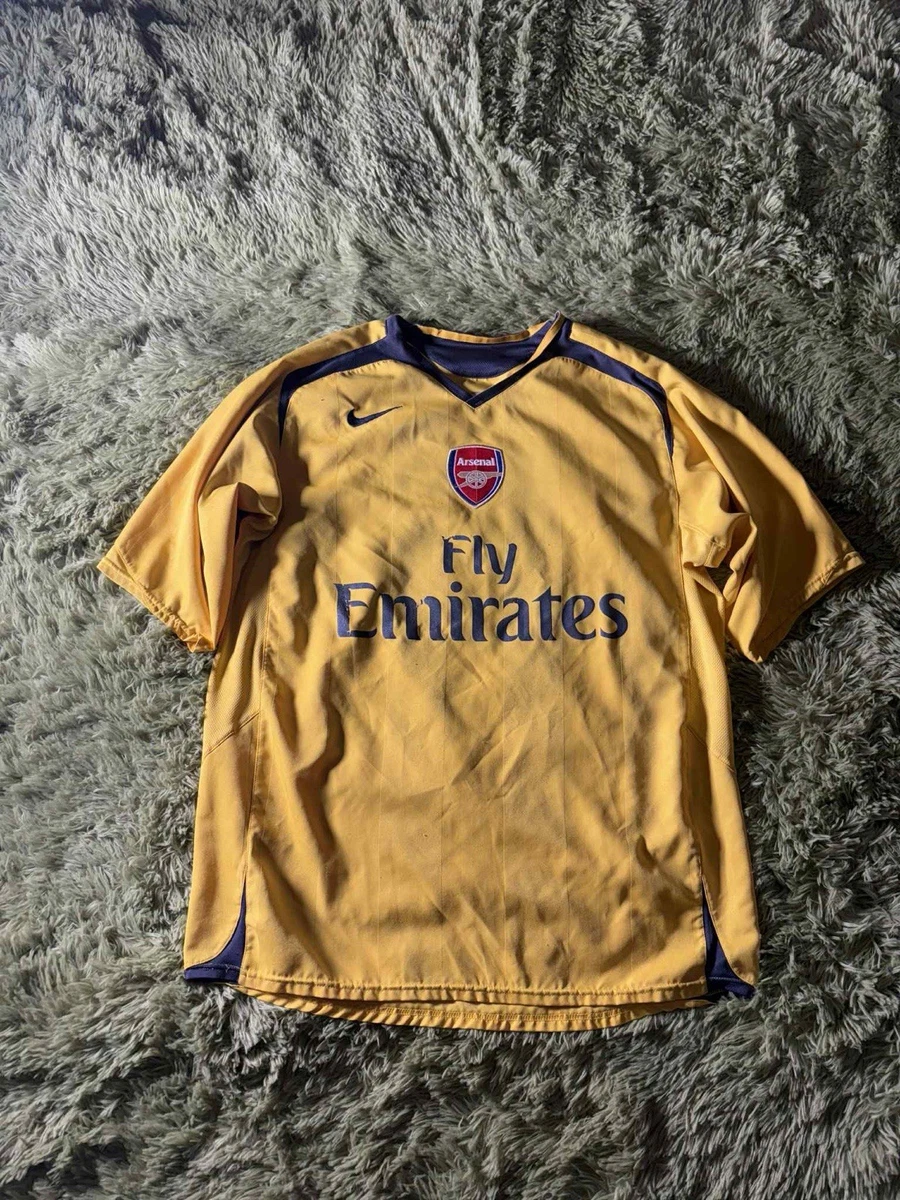ウェア NIKE Arsenal football jersey size XL NIKE ARSENAL Football Soccer Dri-Fit Jersey Authentic Fly Emirates