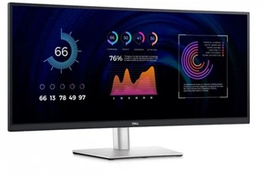884116448082 Monitor 34 inches P3424WE Curved 21:9/3440x1440/IPS/USBC/RJ45/HDMI/ - Picture 1 of 9