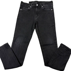 H&M Skinny Jeans Herren 32x32 Schwarz Denim Hose Slim Fit Stretch Freizeit Streetwear - Bild 1 von 7