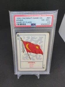 1896 Cincinnati Game of Flags Arabia #M1 PSA 4.5 - Picture 1 of 2