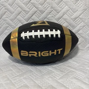 Bright Brand Rainbow Holographic Reflective American Football Official Size Used - Picture 1 of 7