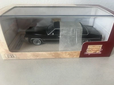 Cadillac Fleetwood Limousine 1978 negro/negro Stamp Models 1/43 Foto 1 de 2