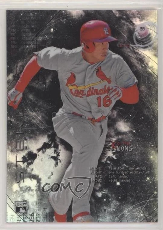 2014 Bowman Sterling Refractor /199 Kolten Wong #32 Rookie RC - Image 1 of 2