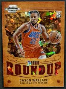 Cason Wallace 2023-24 Contenders Optic Rookie Roundup Red Ice Prizm RC /175 - Picture 1 of 2