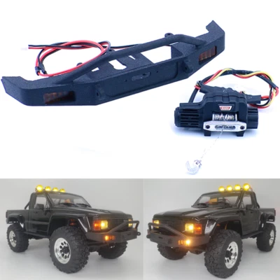 Front Bumper Winch Controller for 1/18 RC Crawler Car HPI Venture 1985 Hilux SR5 - Image 1 of 4