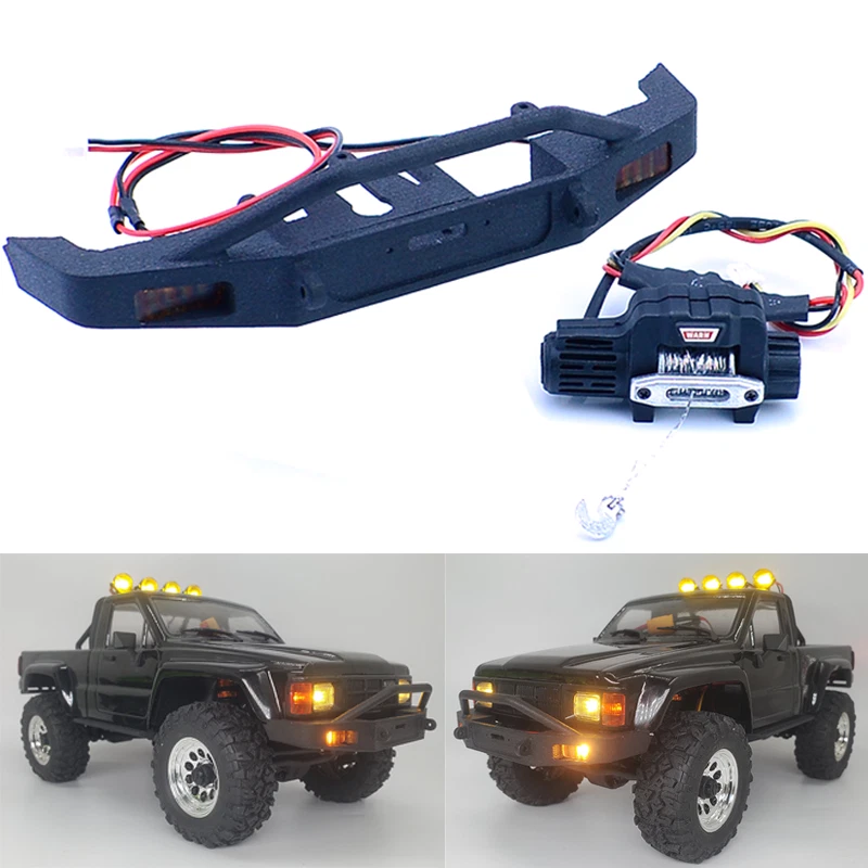 Front Bumper Winch Controller for 1/18 RC Crawler Car HPI Venture 1985 Hilux SR5 - Image 1 of 4