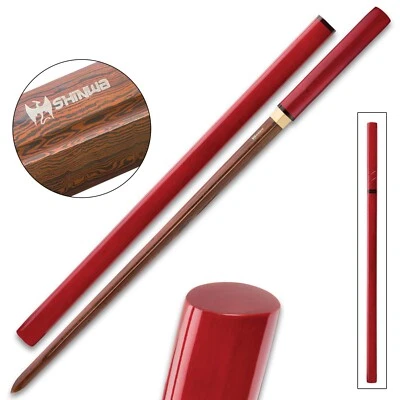 Espada Shirasaya/Samurai Shinwa Hecha a Mano - Exclusiva, Forjada a Mano Acero Damasco Foto 1 de 4