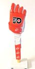 Labatt Blue Philadelphia Flyers ALL ORANGE Hockey Glove Tap Handle New F/S - 13”