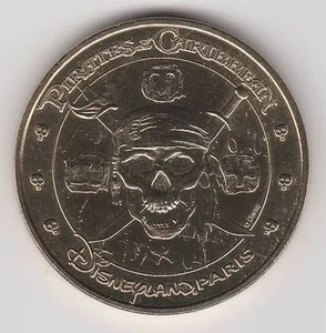 2017 MÜNZE TOKEN MEDAILLE MONNAIE DE PARIS -- 77 DISNEYLAND DISNEY NR. 28 PIRATEN - Bild 1 von 2