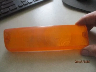 1971 & 1972 Datsun 521 Pickup right front turn signal lens OEM original preowned - Image 1 of 3