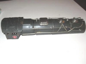 LIONEL PART - ORIGINAL STANDARD GAUGE 385E GREY BOILER W/NICKEL TRIM- EXC- - S10 - Picture 1 of 1