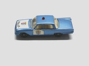 Matchbox Lesney, MB55B4 Ford Fairlane, blue body, mint, police car, black wheels - Imagen 1 de 5