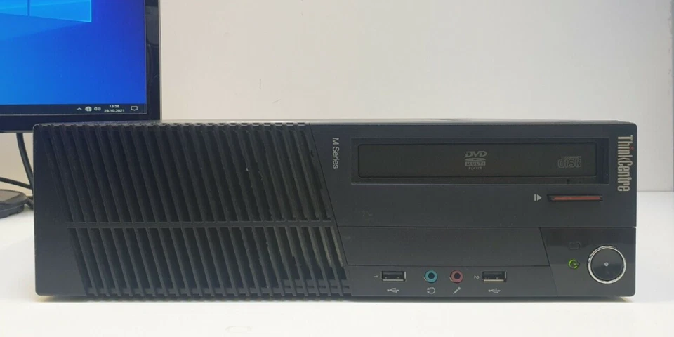 Lenovo ThinkCentre M Series PC i5-2400 3,10GHz 256 GB SSD 8GB Windows 10 Büro - Bild 1 von 4