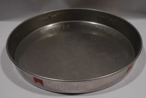 Serviertablett Marlboro aus Edelstahl - Tablett rund - Durchmesser ca. 31 cm - Bild 1 von 5