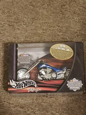 Hot Wheels Racing Thunder Rides Pfizer Motorcycle Diecast - 2002 - 1:18 Scale  - Image 1 of 4