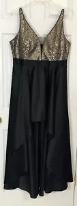 Ever-Pretty Women's Plus Size 22 Sequin V-Neck High-Low A-line Evening Dress NWT - Picture 1 of 10