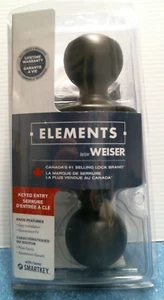 Weiser Yukon Venetian Bronze Entry Knobset (9GAC5310-049) FS - Picture 1 of 8