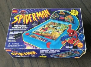 Vintage 1995 Toybiz Spider-Man Electronic Talking PinBall Game - Picture 1 of 5